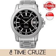 [Time Cruze] Seiko SNQ141 Premier Perpetual Calendar Stainless Steel Black Dial Men Watch SNQ141P1 SNQ141P