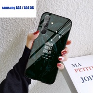 (U 065) Case Kaca Samsung A34 5G A54 5G - Casing Hp Samsung A34 5G A54 5G - Case Cantik Samsung A34 5G A54 5G - Case Keren Samsung A34 5G A54 5G - Softcase Kaca Hp Samsung A34 5G A54 5G - Case Kekinian Samsung A34 5G A54 5G