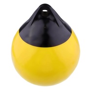 LazaraLife Inflatable พีวีซีงานหนัก Buoy หรือ Fenderทุ่นลอยด้วยเครื่องหมายMooring Buoy 12X14 สีแดง/ส