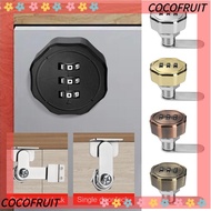COCOFRUIT Combination Lock Security Zinc Alloy Furniture Cupboard Drawer