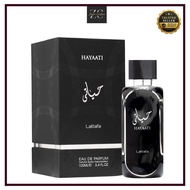 Hayaati Black by Lattafa EDP 100ml  Unisex Perfume