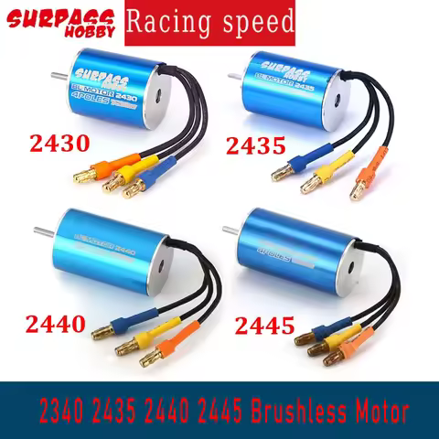 SURPASS HOBBY 2430 2435 2440 2445 Brushless Motor for 1/16 1/18 RC Truck Off-road Car