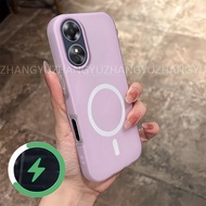 Suitable For OPPO A17 A17K A97 5G Phone Case new shockproof magnetic Wireless charging ring phone ca