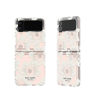 Kate Spade Case Samsung Z Flip 4 Cover เคทสเปด ของแท้ case flip4 cover เคสซัมซุง z flip4 ลายน่ารัก o