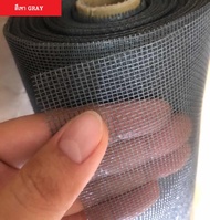 มุ้งลวดไฟเบอร์กลาส [ยาว30m/กว้าง0.7m 0.9m 1m 1.2m1.5m] ตา16mesh(0.25mm) มุ้งรวดติดประตู มุ้งตาข่ายกั