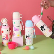 TERMOS GANTUNGAN Bb&B--304 TUMBLER THERMOS SURROUNDED BY HAPPINESS 550ML, HANGER AND LID 316