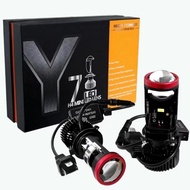 Y7D LED Lights H4 Lights for Cars and Motorbikes H4 LED Headlight Projector