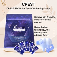 CREST 3D White Whitening Strips / Whitestrips - Cosmetic Teeth Stain Remover