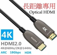［實體商店］Professional Optical HDMI Cable, 代替HDMI延長器，代替HDMI Extender, 低損耗工程級光纖HDMI線, Fiber HDMI