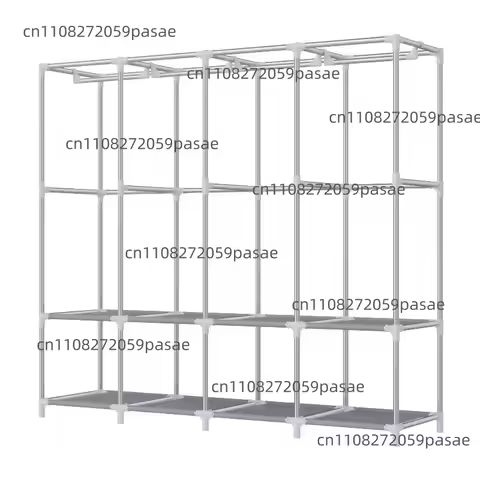 Wardrobe Structure: Simple, Ready-to-Assemble Home Wardrobe and Clothes Rack
