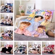 BTS BTS BTS Blanket Sofa Office Nap Blanket Soft Keep Warm Can Customize c1