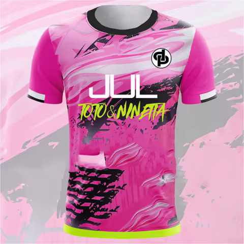 “2025 Pink JuNeta Blitz! ‘JUL TOTO & NINETA’ Front + ‘NINETA 7/JUL’ Back—Unisex for Soft-Punk Street