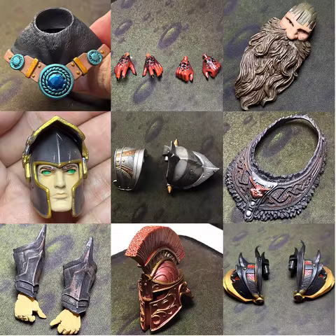 In Stock 1/12 Loose Parts For Mythic Legions Four Horsemen Helmet Armor Hands Neck Collar Accessorie