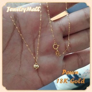 18k gold pawnable saudi gold original Lip love heart necklace for women gift  necklace hypoallergenic non tarnish dangling free south sea pearl white earring