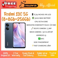New Smartphone Original Xiaomi Redmi 13c 5G [ 8+8Gb Ram+256Gb Rom | 50MP AI Camera | 6.74" Display |
