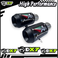 (EXHAUST) Austin Racing Carbon Type Exhauster - Exhaust/Muffler Austin inlet 51mm Only