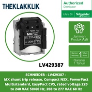 SCHNEIDER - LV429387 - MX shunt trip release, Compact NSX, PowerPact Multistandard, EasyPact CVS, ra
