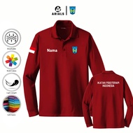 Arials Polo shirt Baju Kaos Kerah Lengan Panjang Ikatan Fisioterapi Indonesia