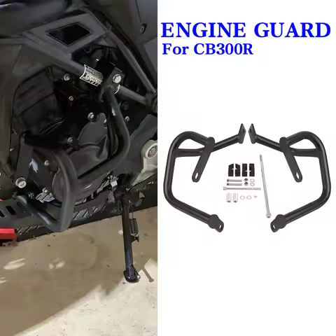 For Honda CB300R CB300 R 2018-2025 CB 300 R Motorcycle Highway Crash Bar Engine Guard Bumper Fuel Ta