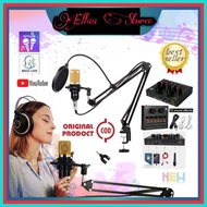 Complete package of BM800 Mic Stand Foam Live Sound Card SKY Bluetooth Original