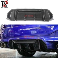 Suitable for BMW M5 F90 Modified MP Carbon Fiber Rear Lip Diffuser Dry Carbon Spoiler Blade Rear Lip