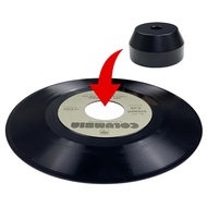 45 RPM Adapter Durable Solid Aluminum Center Adapter for 7 inch EP Record Vinyl