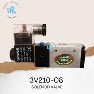 WSNS 3V210-08 DC24 SOLENOID VALVE PNEUMATIC / 3V210 08 / 3V21008
