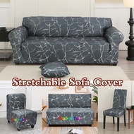 Anti-dirty Sofa Cover Regular/L Shape/Armless Shape Sofa Cover Stretchable Seat Cover