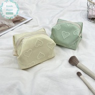 GentleHappy Mini Simplicity Cute Square Makeup Bag Sweet Fashion Earphone Lipstick Bag Large Capacit