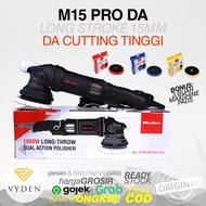 MAXSHINE M15 Pro Long Throw 15mm Mesin Poles DA Dual Action Polisher Random Orbital GRATIS 3 PAD MUR