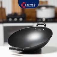 Calypso Wok Pan with Large Ear Handle, 38-47Cm Diameter, Non-Stick ||