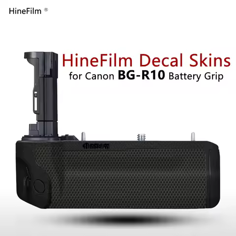 Hinefilm Skin for Canon R5 R6 Camera Battery Grip BG R10 Skin BG-R10 Sticker R5 R6 Camera Battery Gr