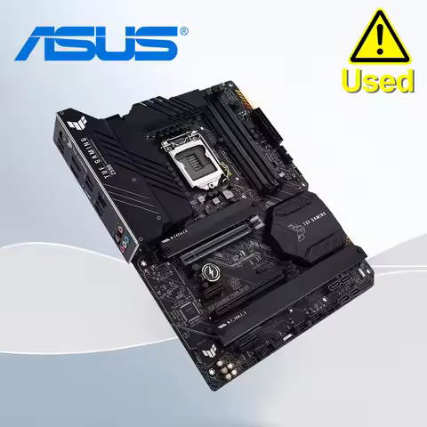 Asus TUF GAMING Z590-PLUS Original Desktop Z590 DDR4 PCI-E4.0 Motherboard LGA 1200 Support i9 11900K
