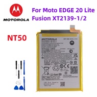 NT50 แบตเตอรี่ Motorola Moto EDGE 20 Lite/FUSION XT2139-1/2 mAh 5000mAh + เครื่องมือฟรี