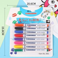 Fabric Markers Pens Waterproof Permanent Color magic paint Marker Pen For T Shirt Shoes Clothes Wood