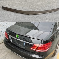 For Mercedes-Benz W212 E63 AMG 2014-2016  Carbon Fiber Car Rear Trunk boot lip wing spoiler