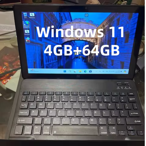 Windows 11 Tablet PC 10.1 INCH 64bits Intel Atom N3350 4GB DDR RAM 64GB ROM 1920x1200 IPS Display Du