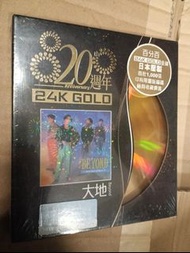 全新 cd 大地 Beyond 24k gold 唱片 編號版 683 音樂