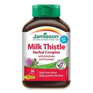 Jamieson – 草本護肝排毒配方 (奶薊 + 朝鮮薊 + 薑黃素) 30粒