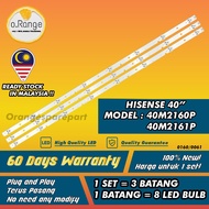 40M2160P / 40M2161P HISENSE 40" LED TV BACKLIGHT(LAMPU TV) HISENSE 40 INCH LED TV BACKLIGHT 40M2160 