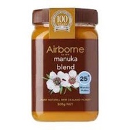 Airborne Manuka 25+ with Pollen Blend Honey 500 G./แอร์บอร์น มานูก้า 25+ ผสมเกสรน้ำผึ้ง 500 กรัม