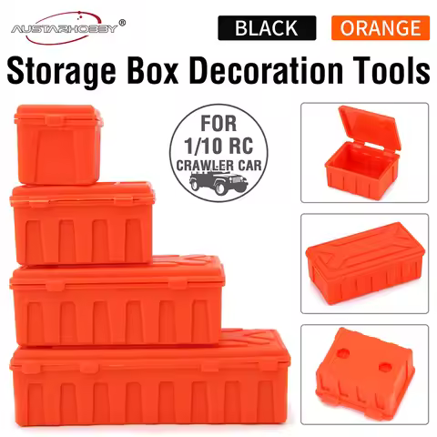 AUSTARHOBBY Simulation luggage Storage Box Decoration Tools Are Made of High Quality Plastics For 1/