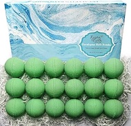 HE Bath Bomb Gift Set Infused with Eucalyptus Essential Oil! Bath Bomb Set contains 18 Bath Bombs Spa Fizzers for Women, Men &amp; Teens. Organic &amp; Natural