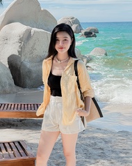 Áo NORAH - Áo sơ mi sọc dài tay