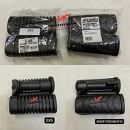 WAVE110 DASH110 EX5 KRISS SRL FRONT FOOTREST RUBBER R/L