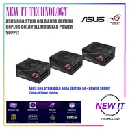 ASUS ROG STRIX 750w / 850w / 1000w / 1200w GOLD AURA EDITION 80PLUS GOLD FULL MODULAR PC DESKTOP POW