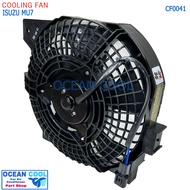 มอเตอร์พัดลม เป่าแผง อีซูซุ มิว7 โครงแบบเดิมกับของติดรถ Motor Cooling Fan ISUZU  MU7 ระบาย ความร้อน แผงแอร์  มอเตอร์ พัดลม แอร์ CF0041 อะไหล่ แอร์ รถยนต์