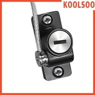 [Koolsoo] Window Restrictor Locks Easy to Install Anti Door Cable Restrictor Lock Child Lock for Home Casement Window Cupboard