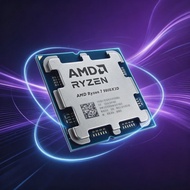 AMD | Flagship Gaming AM5 Without Package AMD Desktop CPU Ryzen 7 9800X3D R7 9800X3D Up to 5.2GHz 8-
