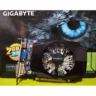 การ์ดจอ GIGABYTE รุ่น Nvidia GT630 2GB DDR3  ไม่ต่อไฟเพิ่ม (no box) สินค้ามือสอง ไม่มีกล่อง